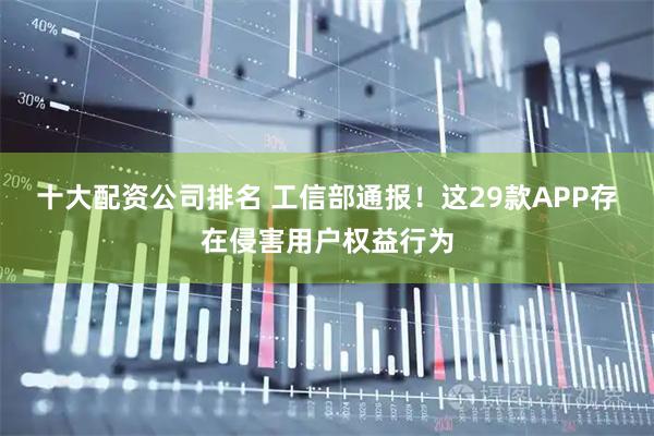 十大配资公司排名 工信部通报！这29款APP存在侵害用户权益行为